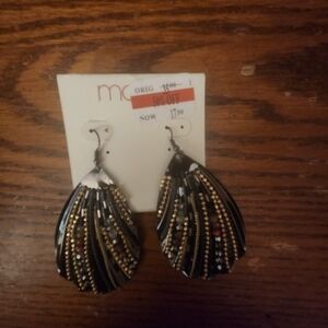 Chic Multicolor Beaded Drop Earrings